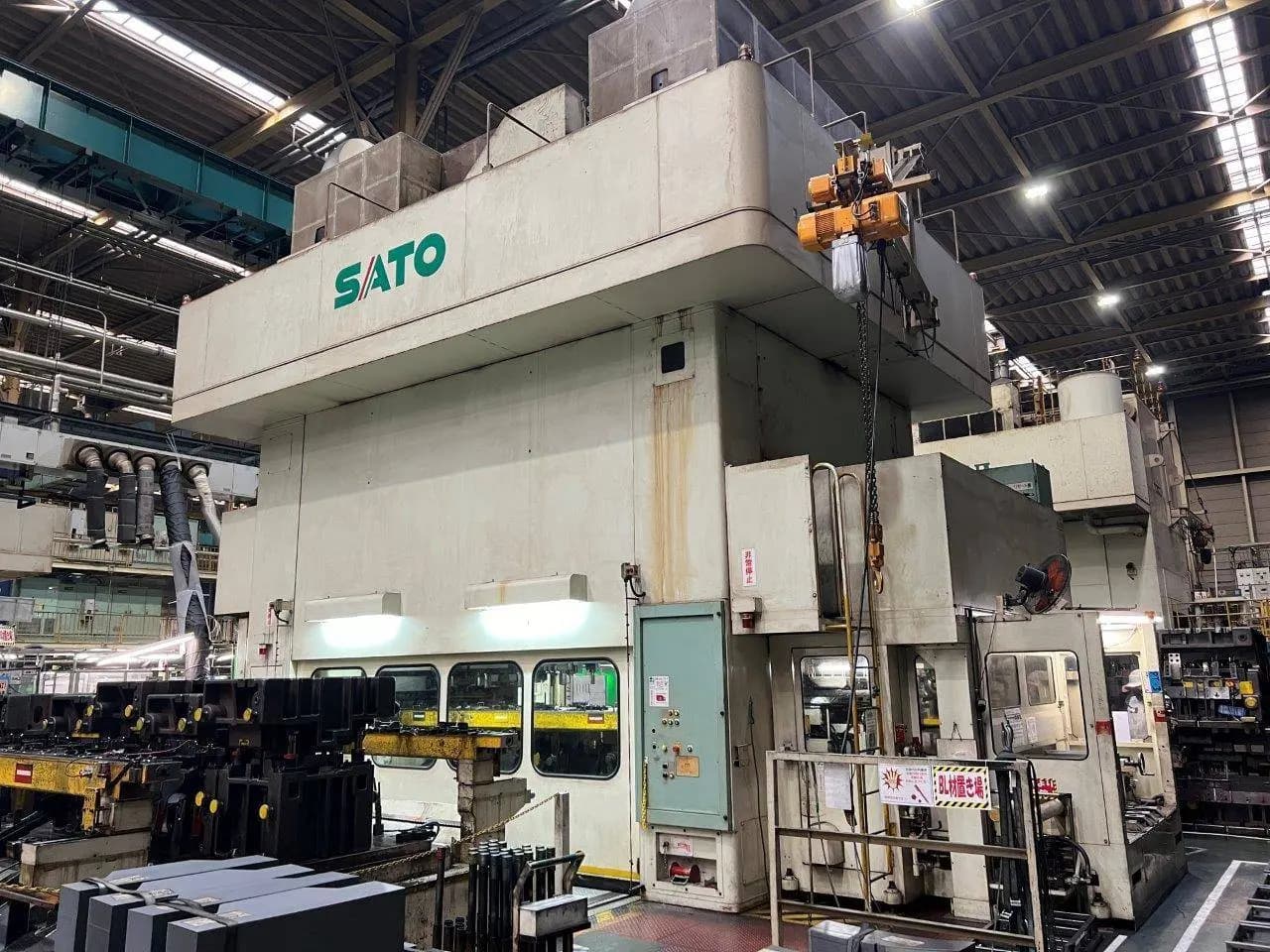 SATO CLT-1500-420-200 Transfer Press 1500T