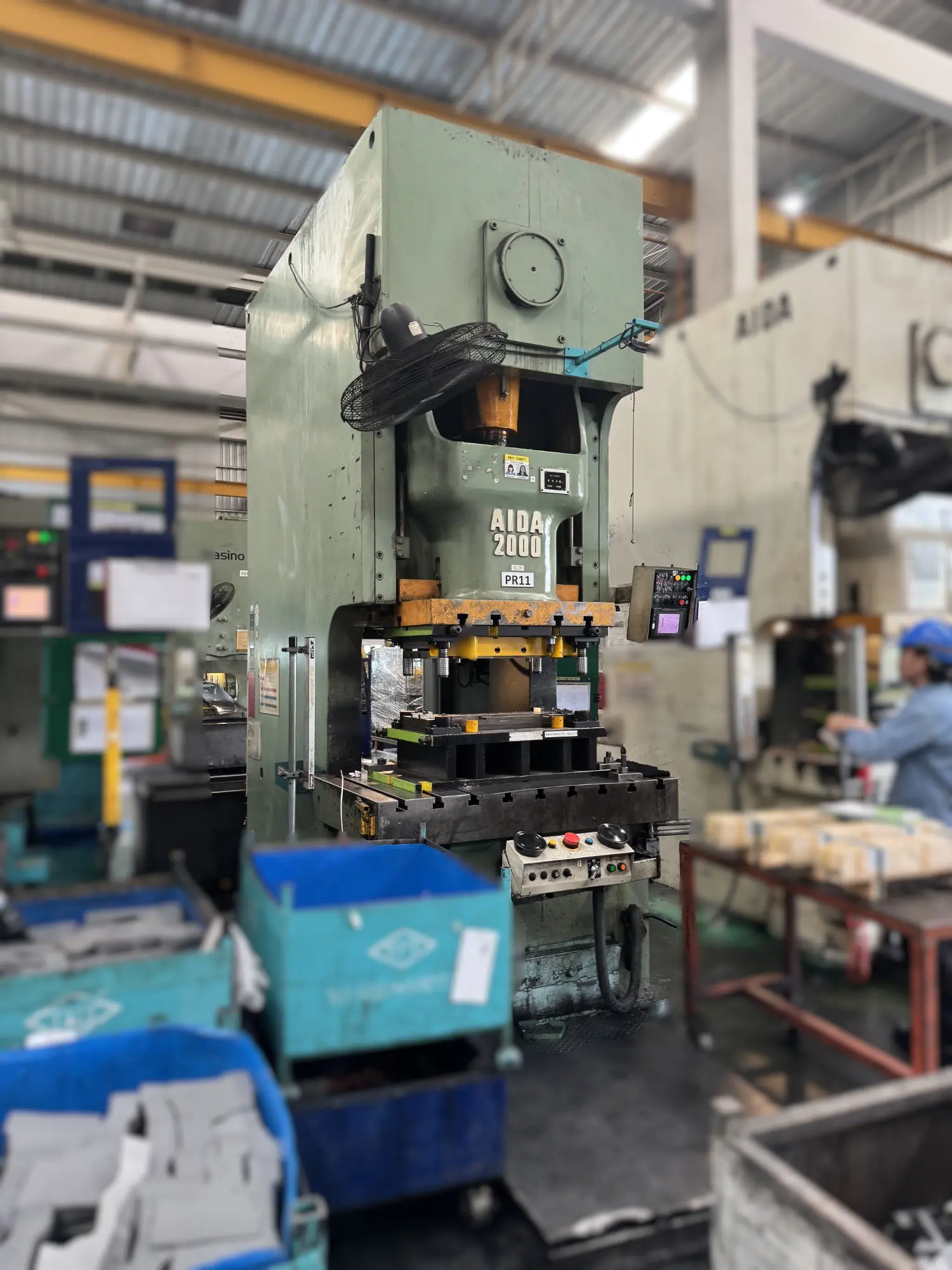 AIDA NC1-2000(2)E เครื่องปั๊มกลไก C-Type 200T